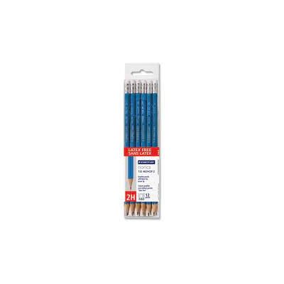 Set of 12 Norica 2H graphite pencils