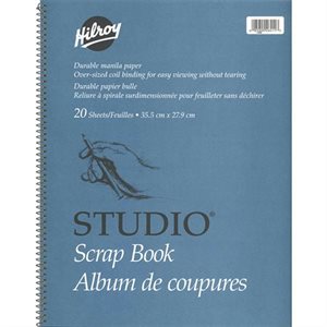 Album de coupures Hilroy Studio 14x11 20 f.