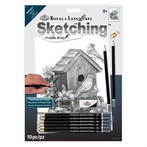 Sketching made easy - birdhouse