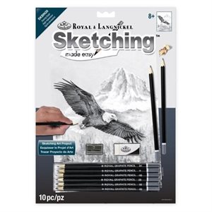 Sketching made easy - Majestic eagle
