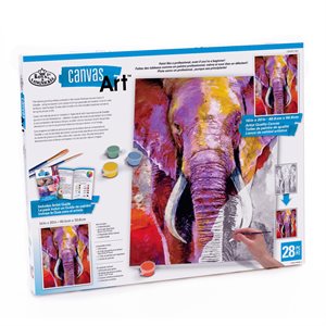 Canvas Art - éléphant