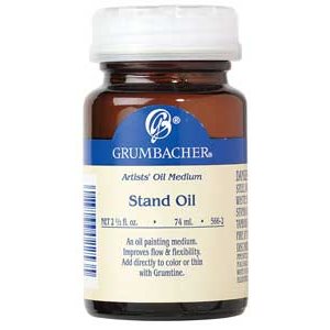 Huile grumbacher "stand oil" 74ml