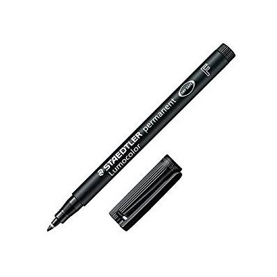 Lumocolor permanent pen F 0.6mm black