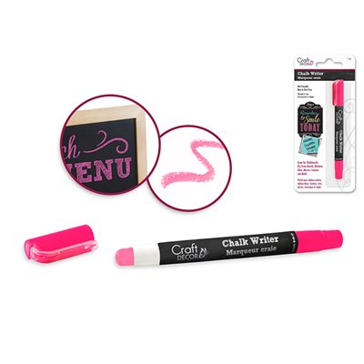 Small Craft Chalk Marker Neon Pink Decor