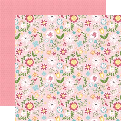 Paper 12x12 all girl floral