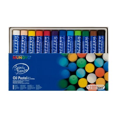BB oil pastels mungyo set 12