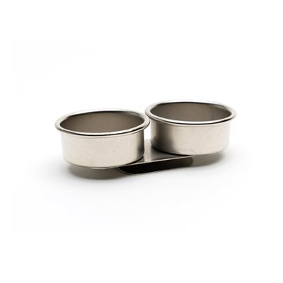 Double metal cup